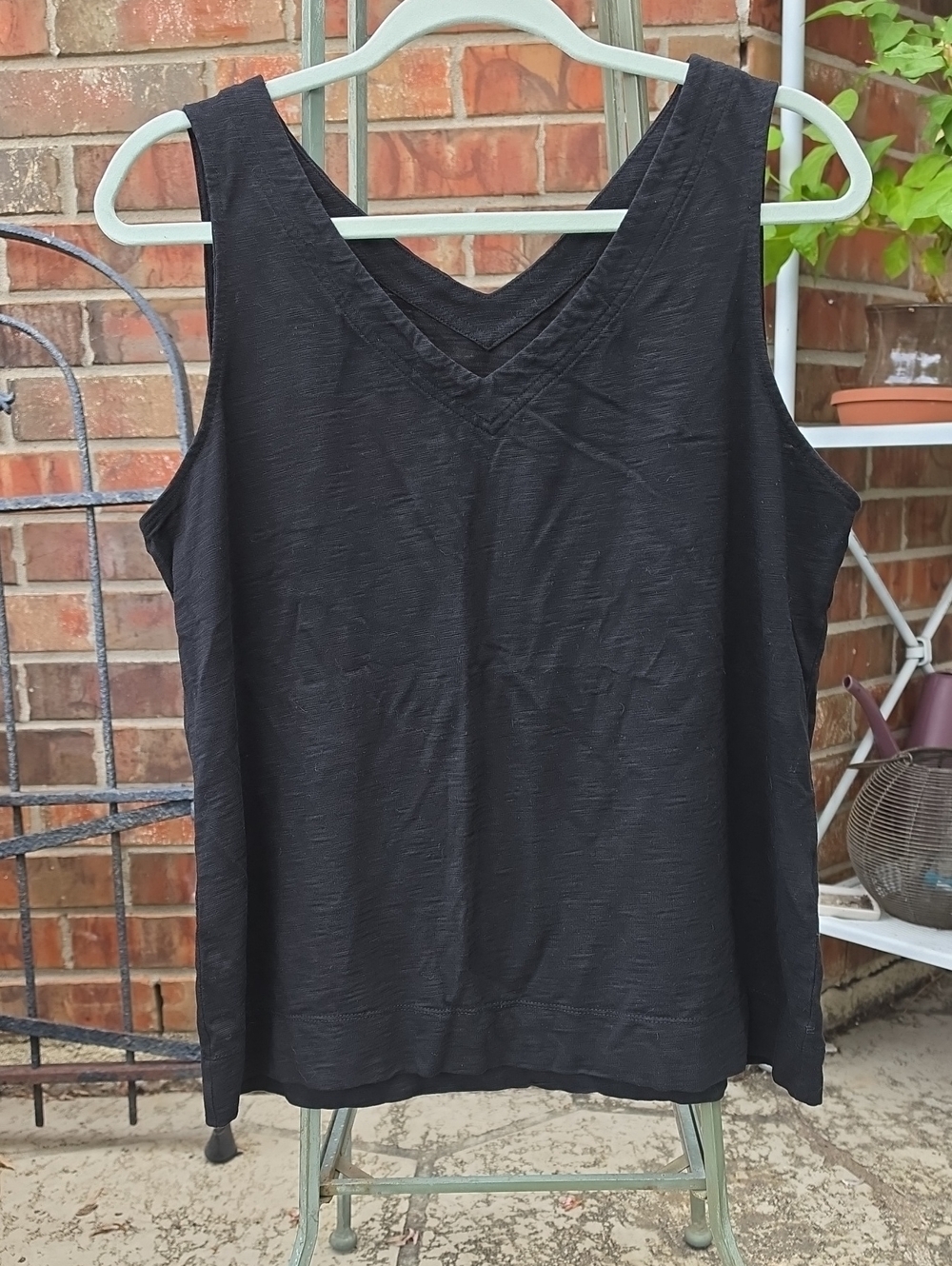 Chico's Black Tank Top - Size 12 / Large